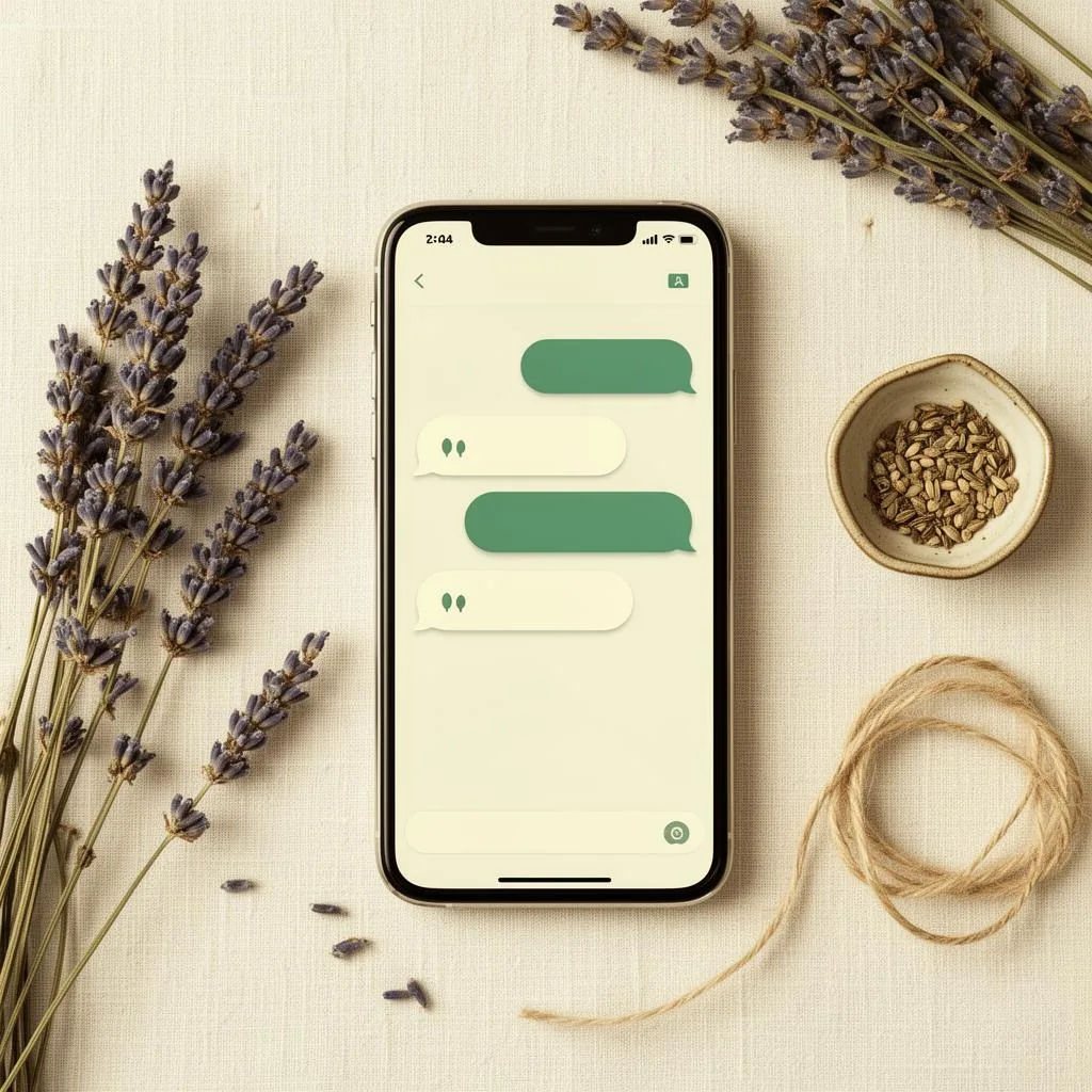 Comunidade das embaixadoras conversando pelo celular